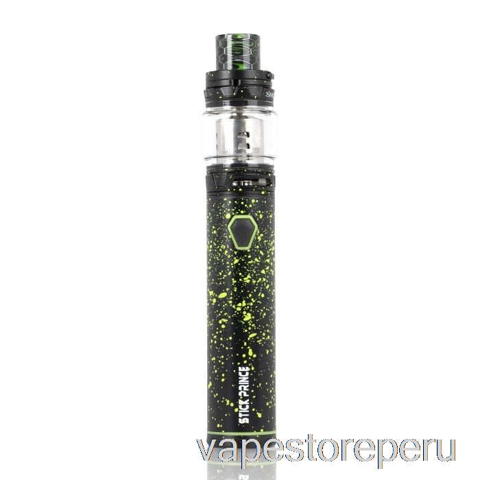 Kit Vape Peru Smok Stick Prince - Estilo Bolígrafo Tfv12 Prince Black Con Spray Verde